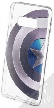 Marvel Kapitán Amerika 006 TPU ochranný kryt pro Samsung Galaxy S10e průhledná (transparent)