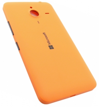 Microsoft originální kryt baterie pro Microsoft Lumia 640 XL Dual Sim, Lumia 640 XL LTE oranžová (bright orange) zezdola zezadu