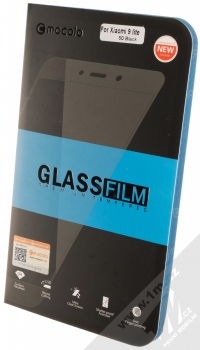 Mocolo Premium 5D Tempered Glass ochranné tvrzené sklo na kompletní displej pro Xiaomi Mi 9 Lite černá (black) krabička