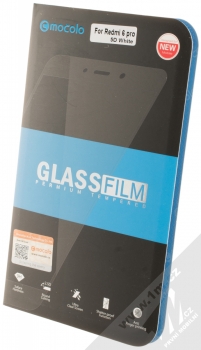 Mocolo Premium 5D Tempered Glass ochranné tvrzené sklo na kompletní displej pro Xiaomi Mi A2 Lite bílá (white) krabička