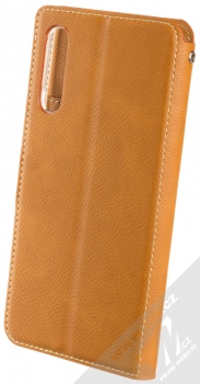 Molan Cano Issue Diary flipové pouzdro pro Huawei P Smart Pro hnědá (brown) zezadu