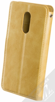 Molan Cano Issue Diary flipové pouzdro pro Xiaomi Redmi 5 zlatá (gold) zezadu