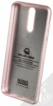 Molan Cano Jelly Case TPU ochranný kryt pro Huawei Mate 10 Lite růžově zlatá (rose gold) zepředu