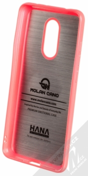 Molan Cano Jelly Case TPU ochranný kryt pro Xiaomi Redmi 5 sytě růžová (hot pink) zepředu