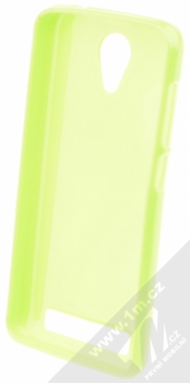 MyPhone TPU silikonový ochranný kryt pro MyPhone GO! limetkově zelená (lime) zepředu