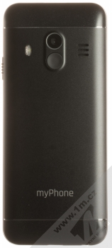 MyPhone Halo Q černá (black) zezadu
