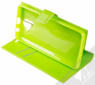 MyPhone BookCover flipové pouzdro pro MyPhone Pocket 18x9 zelená (green) stojánek