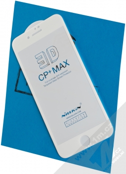 Nillkin 3D CP PLUS MAX ochranné tvrzené sklo na kompletní displej pro Apple iPhone 7, iPhone 8, iPhone SE (2020) bílá (white)