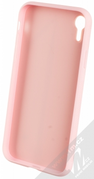 Nillkin Fancy Gift Set sada ochranného krytu, USB kabelu a podložky pro bezdrátové nabíjení pro Apple iPhone XR růžová (pink) ochranný kryt zepředu