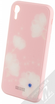 Nillkin Fancy Gift Set sada ochranného krytu, USB kabelu a podložky pro bezdrátové nabíjení pro Apple iPhone XR růžová (pink) ochranný kryt