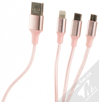 Nillkin Fancy Gift Set sada ochranného krytu, USB kabelu a podložky pro bezdrátové nabíjení pro Apple iPhone XR růžová (pink) USB kabel konektory