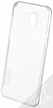 Nillkin Nature TPU tenký gelový kryt pro Samsung Galaxy J6 (2018) čirá (transparent white) zepředu