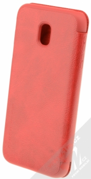 Nillkin Qin flipové pouzdro pro Samsung Galaxy J3 (2017) červená (red) zezadu
