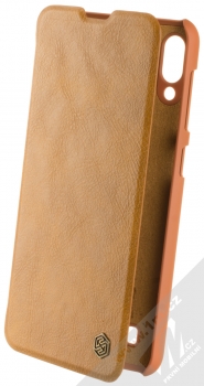 Nillkin Qin flipové pouzdro pro Samsung Galaxy M10 hnědá (brown)