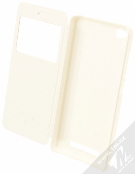 Nillkin Sparkle flipové pouzdro pro Xiaomi Redmi 4A bílá (white) otevřené