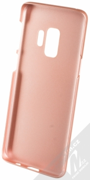 Nillkin Super Frosted Shield ochranný kryt pro Samsung Galaxy S9 růžově zlatá (rose gold) zepředu