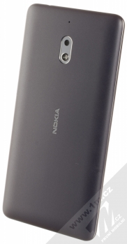 Nokia 2.1 modrá stříbrná (blue silver) šikmo zezadu
