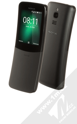Nokia 8110 4G Dual SIM černá (black)