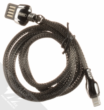 Remax King Data Cable USB kabel s Apple Lightning konektorem černá (black) komplet