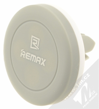 Remax RM-C10 magnetický držák do mřížky ventilace v automobilu pro mobilní telefon, mobil, smartphone, tablet bílo šedá (white grey)