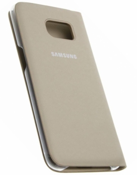 Samsung EF-NG935PF LED View Cover originální flipové pouzdro pro Samsung Galaxy S7 Edge zlatá (gold)