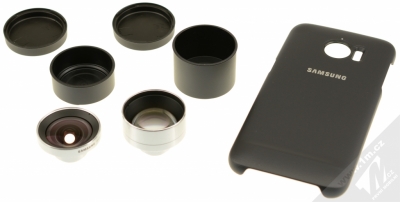 Samsung ET-CG935DB Lens Cover originální ochranný kryt s objektivy pro Samsung Galaxy S7 Edge černá (black) balení