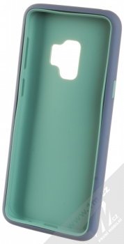 Sligo Defender Solid odolný ochranný kryt pro Samsung Galaxy S9 tmavě modrá mátově zelená (navy blue mint green)