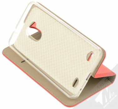 Sligo Smart Magnet flipové pouzdro pro ZTE Blade V7 Lite červená (red) stojánek