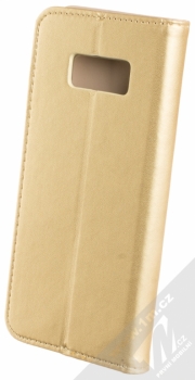Sligo Smart Stamp Heart flipové pouzdro pro Samsung Galaxy S8 zlatá (gold) zezadu