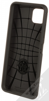 Spigen Rugged Armor odolný ochranný kryt pro Samsung Galaxy A22 5G černá (matte black) zepředu