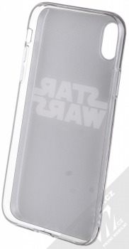 Star Wars Titulní Logo 001 TPU ochranný silikonový kryt s motivem pro Apple iPhone XR černá (black) zepředu
