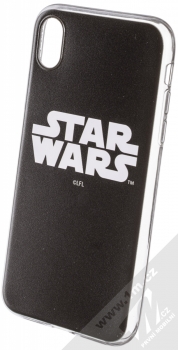 Star Wars Titulní Logo 001 TPU ochranný silikonový kryt s motivem pro Apple iPhone XR černá (black)