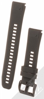 Tactical Diamond Color Strap silikonový pásek na zápěstí s uchycením Garmin QuickFit 22mm černá (black)