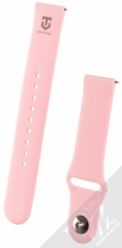Tactical Single Color Strap silikonový pásek na zápěstí s univerzální osičkou 20mm růžová (pink)