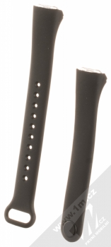 Tactical Single Color Strap silikonový pásek na zápěstí pro Samsung Galaxy Fit černá (black)