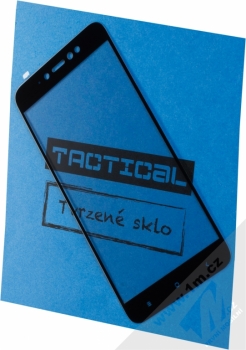 Tactical Tempered Glass ochranné tvrzené sklo na kompletní displej pro Xiaomi Redmi Note 5A Prime černá (black)