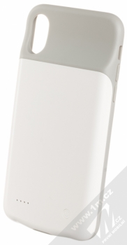 USAMS Battery Case TPU ochranný kryt se záložní baterií 3200mAh pro Apple iPhone X bílá (white)
