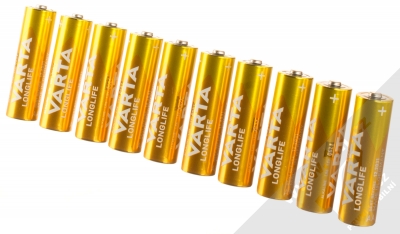 Varta Longlife tužkové baterie AA LR6 10ks zlatá žlutá (gold yellow)