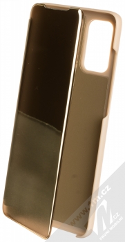 Vennus Clear View flipové pouzdro pro Samsung Galaxy S20 Plus zlatá (gold)