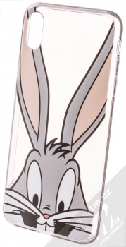 Warner Bros Looney Tunes Bugs Bunny 001 TPU ochranný silikonový kryt s motivem pro Apple iPhone XS Max průhledná (transparent)