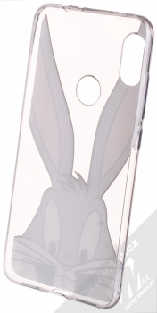 Warner Bros Looney Tunes Bugs Bunny 001 TPU ochranný silikonový kryt s motivem pro Xiaomi Redmi Note 6 Pro průhledná (transparent) zepředu