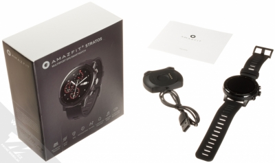 Xiaomi Amazfit 2 Stratos chytré hodinky černá (black) balení