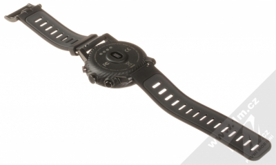 Xiaomi Amazfit 2 Stratos chytré hodinky černá (black) rozepnuté zezadu