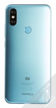XIAOMI MI A2 4GB/64GB Global Version CZ LTE modrá (blue) zezadu