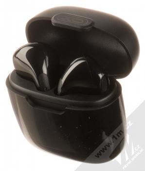 XO X23 TWS Bluetooth stereo sluchátka černá (black) nabíjecí pouzdro se sluchátky