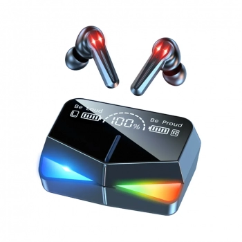 1Mcz M28 TWS Bluetooth stereo sluchátka černá (black)