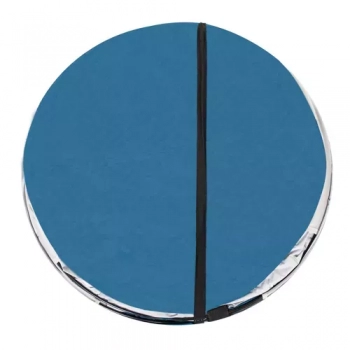 1Mcz Pop Up samorozkládací plážový stan 220 x 120 x 100cm modrá bílá (blue white)