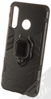 1Mcz Armor Ring odolný ochranný kryt s držákem na prst pro Huawei P30 Lite černá (black)