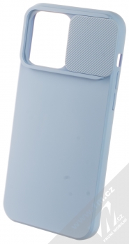 1Mcz CamShield Soft ochranný kryt pro Apple iPhone 14 Pro Max blankytně modrá (sky blue) otevřené