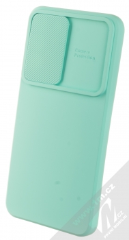 1Mcz CamShield Soft ochranný kryt pro Samsung Galaxy S22 Plus 5G mátově zelená (mint green)